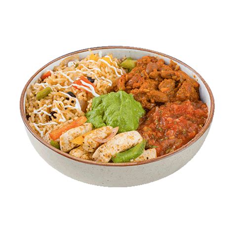 Mexican Rice & Fajita cottage cheese bowl with Broccomole – Coffee Island