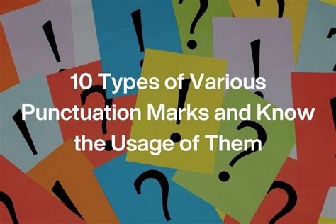 Image result for Punctuation Types