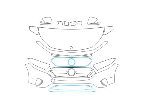 Purchase the patterns for body and interior protection of Mercedes