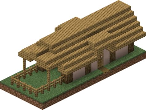Village/Structure/Blueprints/Plains/Stable 2 – Minecraft Wiki