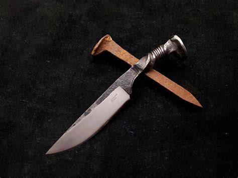Railroad Spike Knife NSF-3 | NorthStar Forge