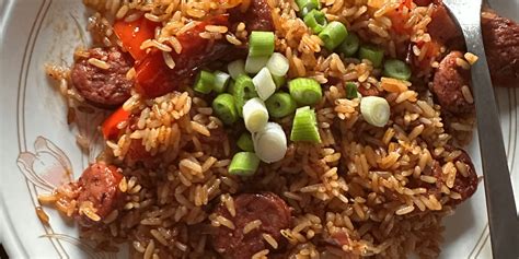 One Pot Chorizo And Rice - StressedMum