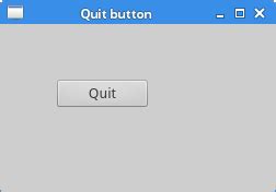 Exit Button PyQt5 的图像结果