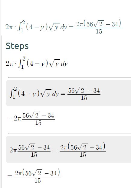 Image result for Cylindrical Shell Method Formula Calculus