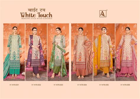 White Touch Alok Jaam Pant Style Suits – Kavya Style Plus
