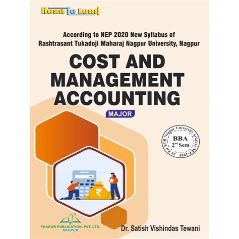 COST AND MANAGEMENT ACCOUNTING RTMNU BBA SECOND SEM