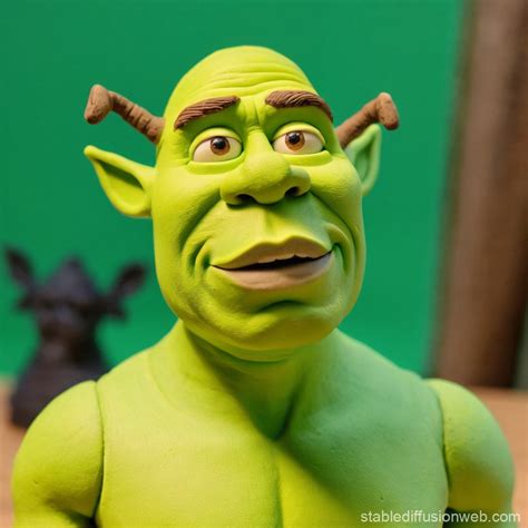 Human-Like Shrek Version | Stable Diffusion Online