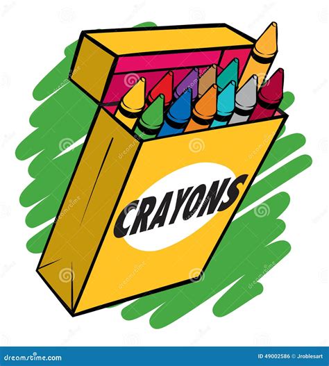Clip Art Of Crayon Box at Caitlin Hume blog