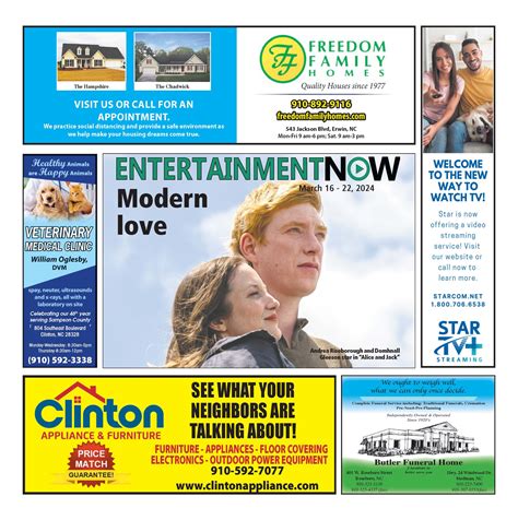 TV Week - March 16, 2024 | Sampson Independent