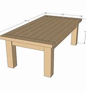 Image result for Small Coffee Table Woodworking Plans