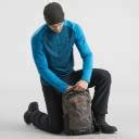 Decathlon - QUECHUA Solid Men High Neck Blue T-Shirt - Buy Decathlon ...