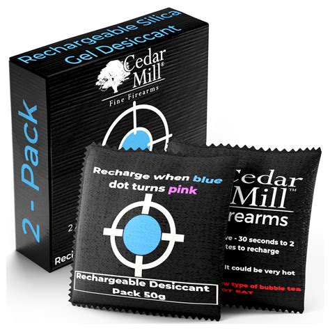 Cedar Mill Fine Firearms Gun Safe Dehumidifier Rechargeable Desiccant ...