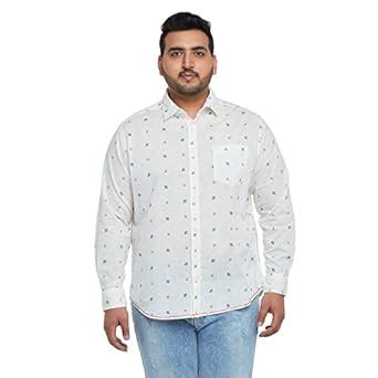 Alto Moda By Pantaloons Men's Printed Regular Fit Casual Shirt (SP18F ...