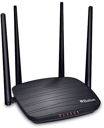 iBall Baton iB-WRD12EN 1200Mbps Smart Dual Band Wireless AC Router ...