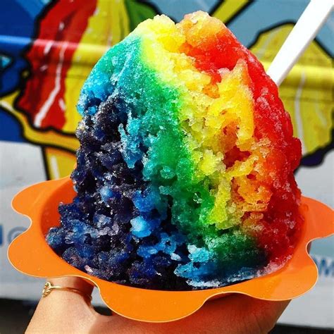 Rainbow Hawaiian shave ice from @friohana @Treatyoselfhtx Tag a friend ...