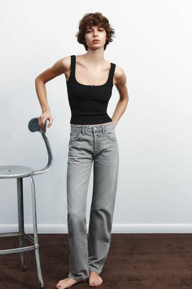 Women's Grey Jeans | ZARA India