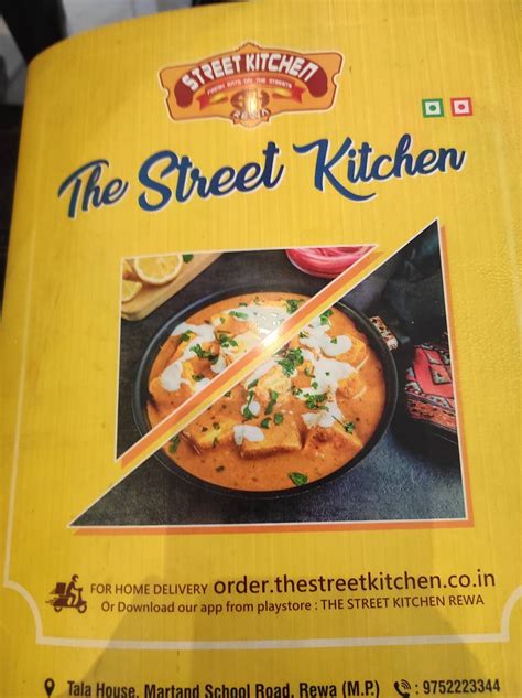 Menu at The Street Kitchen 2, Rewa