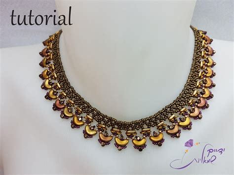 Netting Necklace Tutorial 的图像结果