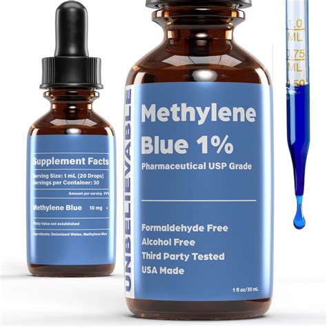 MaverickNutrition Methylene Blue Pharmaceutical Grade – Methylene India ...