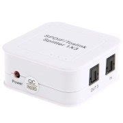 SPDIF / TOSLINK Power Adapter Digital Optical Audio Splitter Amplifier ...