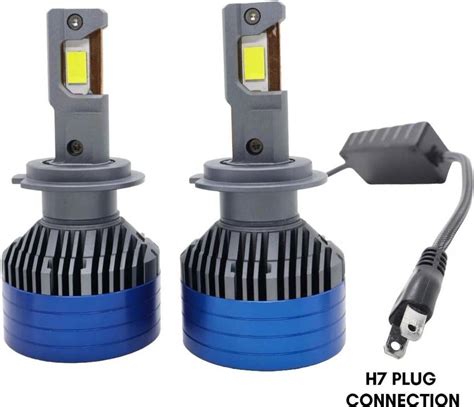 LIU HJG White LED 300W DC 12V-80V H7 Headlight Bulb Headlight Car LED ...