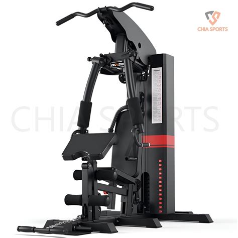 Multifunctional Home Gym Station Workout Fitness Equipment Pull Up Bar Dip Chest Chest Crossover ...