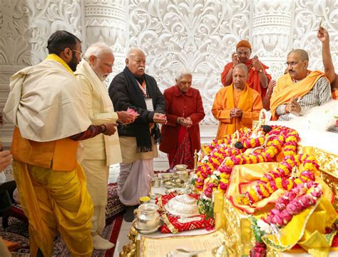 जैसे ही राम मंदिर में रामलला की प्राण प्रतिष्ठा हुई तब साध्‍वी ऋतंभरा ...