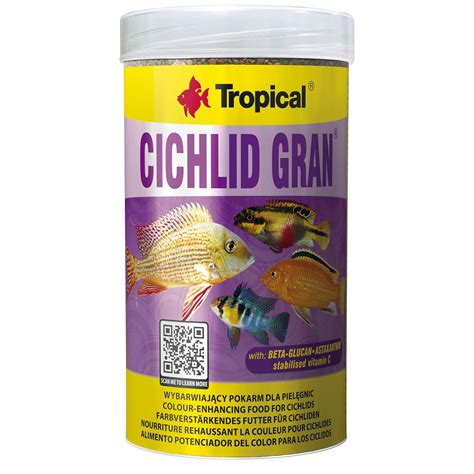 Tropical Fish Food, Cichlid Gran : Amazon.in: Pet Supplies