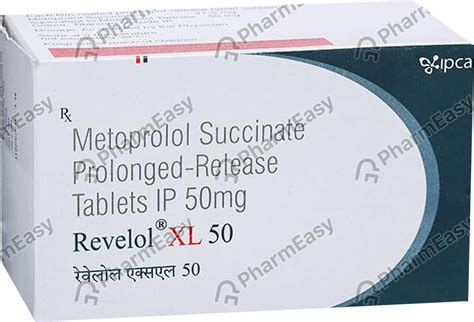 Revelol Xl 50 MG Tablet (15): Uses, Side Effects, Price & Dosage ...