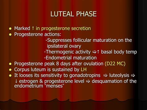PPT - PHYSIOLOGY OF THE MENSTRUAL CYCLE PowerPoint Presentation, free ...