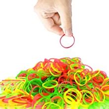 IMPRINT 9 MM Wide Assorted Red and Yellow Mix Color 4.5 Inch Long Nylon ...