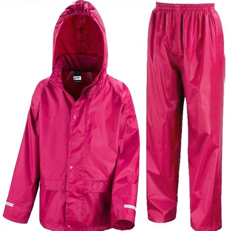 Buy Rainsuit ShopKids Waterproof Jacket and Trouser Suit Set Boys or ...