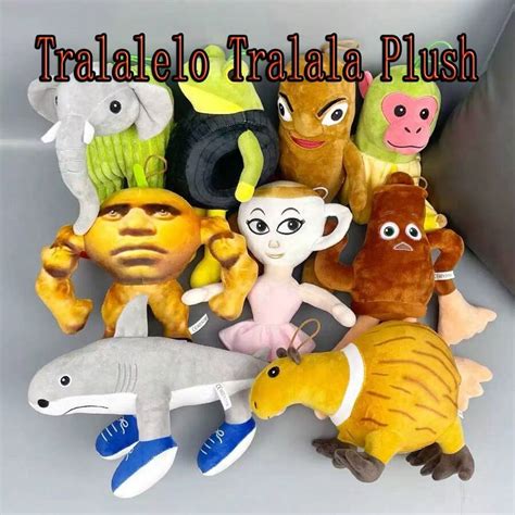 Tralalelo Tralala Peluş Tungtungtung İtalyan Brainrot Al Tralalero ...