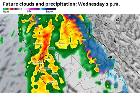 Bay Area storm will bring days of dangerous weather. Here’s a timeline of impacts Vector Art