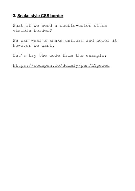 CSS Border Tutorial 的图像结果