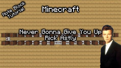 Rick Roll Minecraft Note Blocks 的图像结果