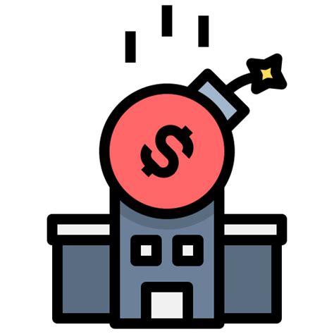 Debt - Free business icons