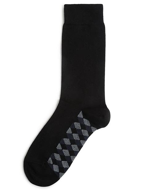 Buy Self Design Ankle Length Socks at Marks & Spencer