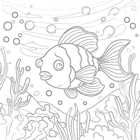 Ocean Fish Coloring Pages To Download