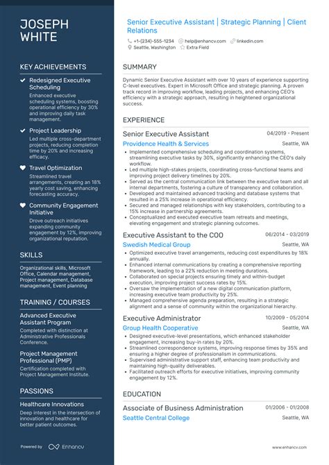 14 Executive Assistant Resume Examples & Guide for 2025