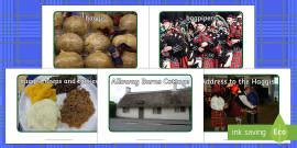 Burns Night Page Borders (teacher made) - Twinkl