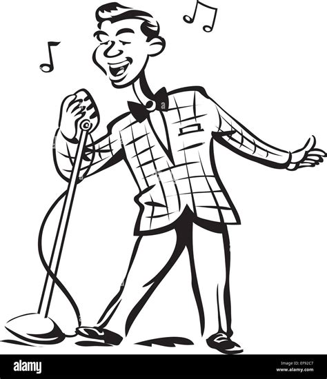 Male Singer Clip Art