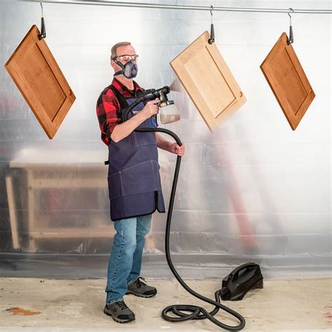 Using HVLP Sprayer Latex Cabinets 的图像结果