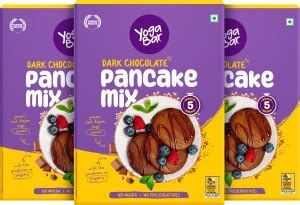 Yogabar Pancake Mix Chocolate - 450g (Pack of 3) Baking Powder Price in ...