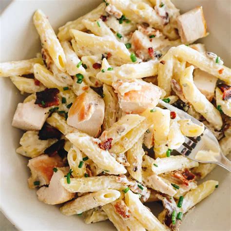 Chicken Bacon Ranch Pasta Salad With Rotisserie Chicken at Jackson ...