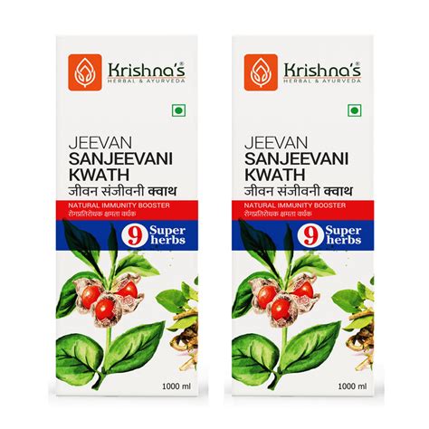 Buy Jeevan Sanjeevani Kwath Herb Juice Online – Krishna's Herbal & Ayurveda