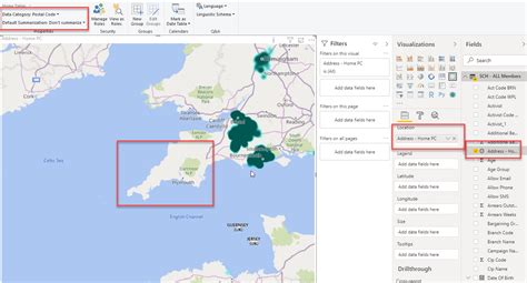 Image result for Power BI Map Visual with Postal Code Europe