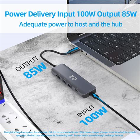 Buy QZ USB C Hub | C Hub | Type C Hub | USB Hub Type C | USB C Docking ...