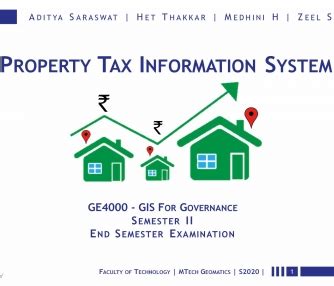 GIS based Property Tax Information System for GMC | CEPT - Portfolio